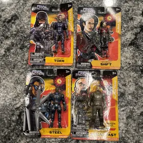 195464094709 GREENBRIER Faction Alpha Team Action Figures