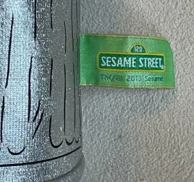 028399758609 GUND Sesame Street Stuffed Oscar Grouch Trash Go #3