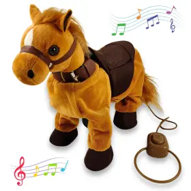 1051-B HAKTOYS Walk Along Horse Remote Control Leash Dancing