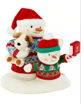 763795651832 HALLMARK Keepsake Christmas Selfie Snowman Video