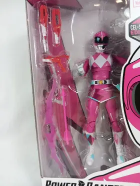 010993885770 HASBRO Mighty Morphin Power Lightning Pink Cel #3