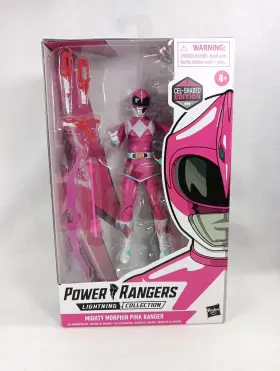 010993885770 HASBRO Mighty Morphin Power Lightning Pink Cel