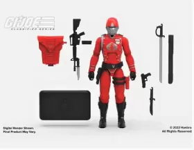 010993973453 HASBRO Crimson Guard Walmart Joe Classified #2