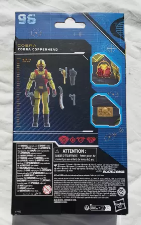 010996126047 HASBRO Joe Classified Python Cobra Copperhead #3