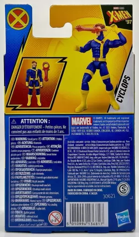 010996136800 HASBRO Epic Hero Men Cyclops Action Figure Box #2