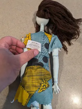 038976801192 HASBRO Tall Sally Doll Nightmare Christmas #2