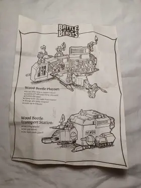 05323 HASBRO Battle Beasts Wood Beetle Transport Station #3