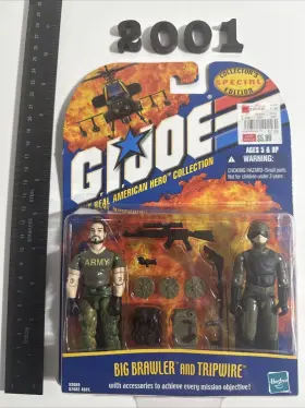 076930530597 HASBRO Big Brawler Tripwire Gi Joe American Hero #3