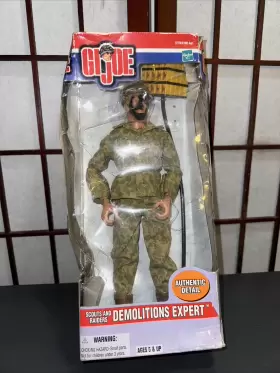 076930577769 HASBRO Gi Joe Scouts Raiders Demolitions Expert