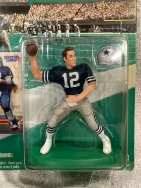 076930723326 HASBRO Starting Lineup Albertsons Roger Staubach #3