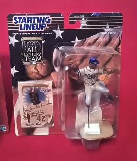 076930727782 HASBRO Starting Lineups Mlb Century Team Jackie #3