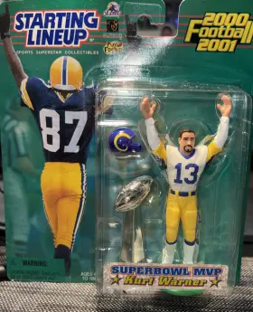 076930730966 HASBRO Kurt Warner Starting Lineup Figure Bowl
