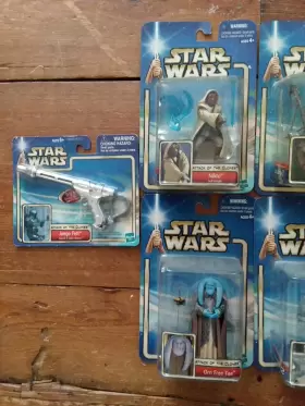 076930846353 HASBRO Star Wars Attack Clones Jango Fett Pistol #3