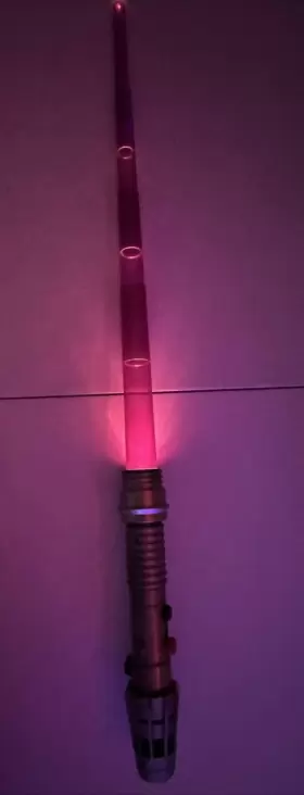 076930849668 HASBRO Star Wars Mace Windu Lightsaber Sound #2