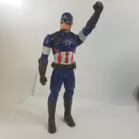 11217 HASBRO Captain Marvel Titan Hero Talking Figure Phrases