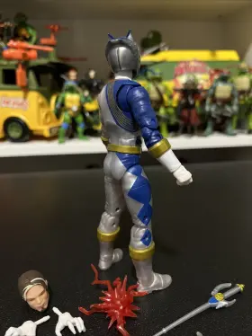 195166170879 HASBRO Power Wild Force Lunar Wolf Ranger Action #3