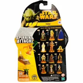 6394142200 HASBRO Star Wars Revenge Sith Yoda Spinning Attack #2