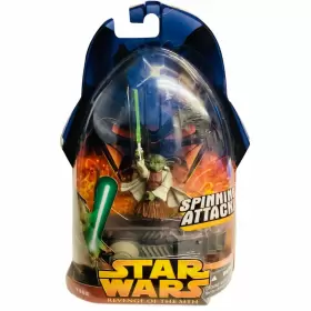 6394142200 HASBRO Star Wars Revenge Sith Yoda Spinning Attack