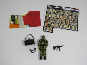 6510-6121 HASBRO Gi Joe Arah Hit Figure Cardback #3