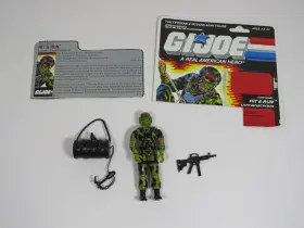 6510-6121 HASBRO Gi Joe Arah Hit Figure Cardback