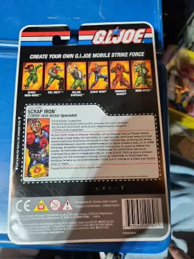 653569101697 HASBRO Joe Dtc Scrap Iron Cobra Enemy Action #2