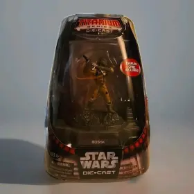 653569134060 HASBRO Star Wars Bossk Titanium Figure Galoob