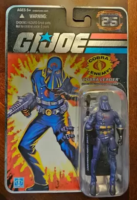 653569251804 HASBRO Gi Joe Cobra Commander Hooded Foil Action