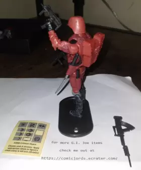 653569361466 HASBRO Crimson Guard Retaliation Gijoe Joe Gi #2