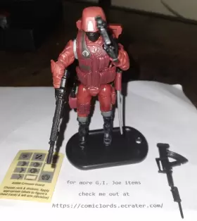 653569361466 HASBRO Crimson Guard Retaliation Gijoe Joe Gi