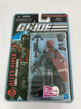 653569522546 HASBRO Gi Joe Pursuit Cobra Alley Viper Action