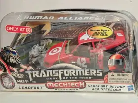 653569621485 HASBRO Transformers Leadfoot Target Moon Human