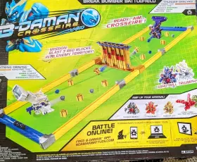 B-daman HASBRO Crossfire Bomber Battlefield Set Toy #3