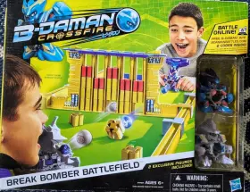 B-daman HASBRO Crossfire Bomber Battlefield Set Toy