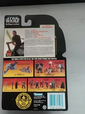 69596 HASBRO Kenner Star Wars Power Force Luke Skywalker Jedi #2