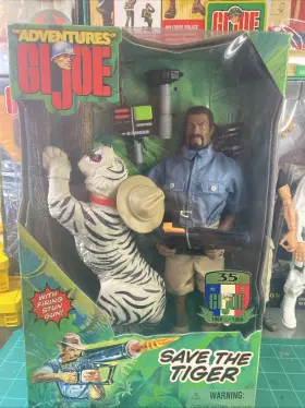 81465 HASBRO Adventures Gi Joe Tiger Action Figure