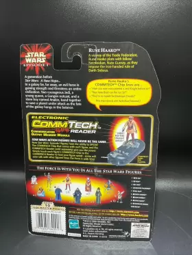 84091 HASBRO Star Wars Episode Rune Haako Commtech Chip Card #2