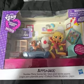 86040 HASBRO Pony Mlp Equestria Girls Minis Applejack Slumber