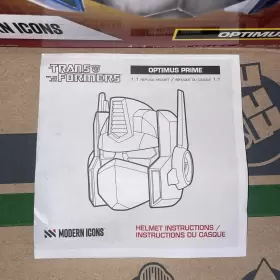 98432 HASBRO Gamestop Icons Transformers Optimus Prime Helmet #3
