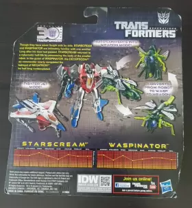 A3385 HASBRO Transformers Generations Starscream Waspinator #2