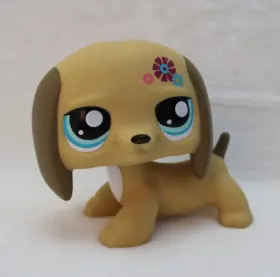 C031-D HASBRO Littlest Pet Lps Dachshund Decorate Dog