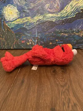 E4467 HASBRO Elmo English Spanish Talking Singing Love Hug #2