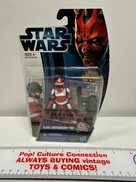 E6124 HASBRO Star Wars Clone Commander Fox Figure