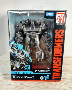 E7197 HASBRO Transformers Studio Deluxe Moon Soundwave Figure
