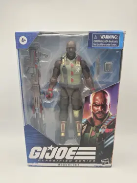 E8491 HASBRO Joe Classified Roadblock Action Figure Toy