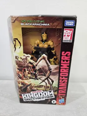 F0670 HASBRO Blackarachnia Transformer Cybertron Kingdom