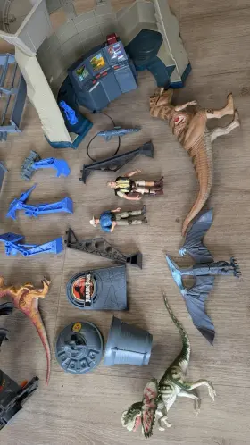 F1180 HASBRO Jurassic Park Command Compound Kenner #2