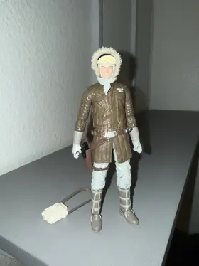 F1311 HASBRO Star Wars Archive Han Solo Hoth Faceswap Loose