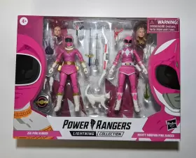 F2280 HASBRO Zeo Pink Ranger Mighty Morphin Power Lightning