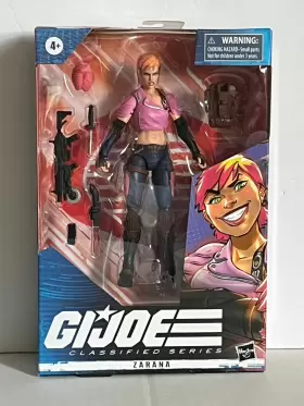 F4026 HASBRO Gi Joe Classified Zarana Action Figure Dreadnoks