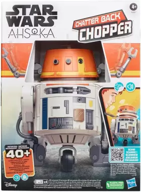 F6867 HASBRO Star Wars Ahsoka Chatter Chopper Animatronic Toy #2